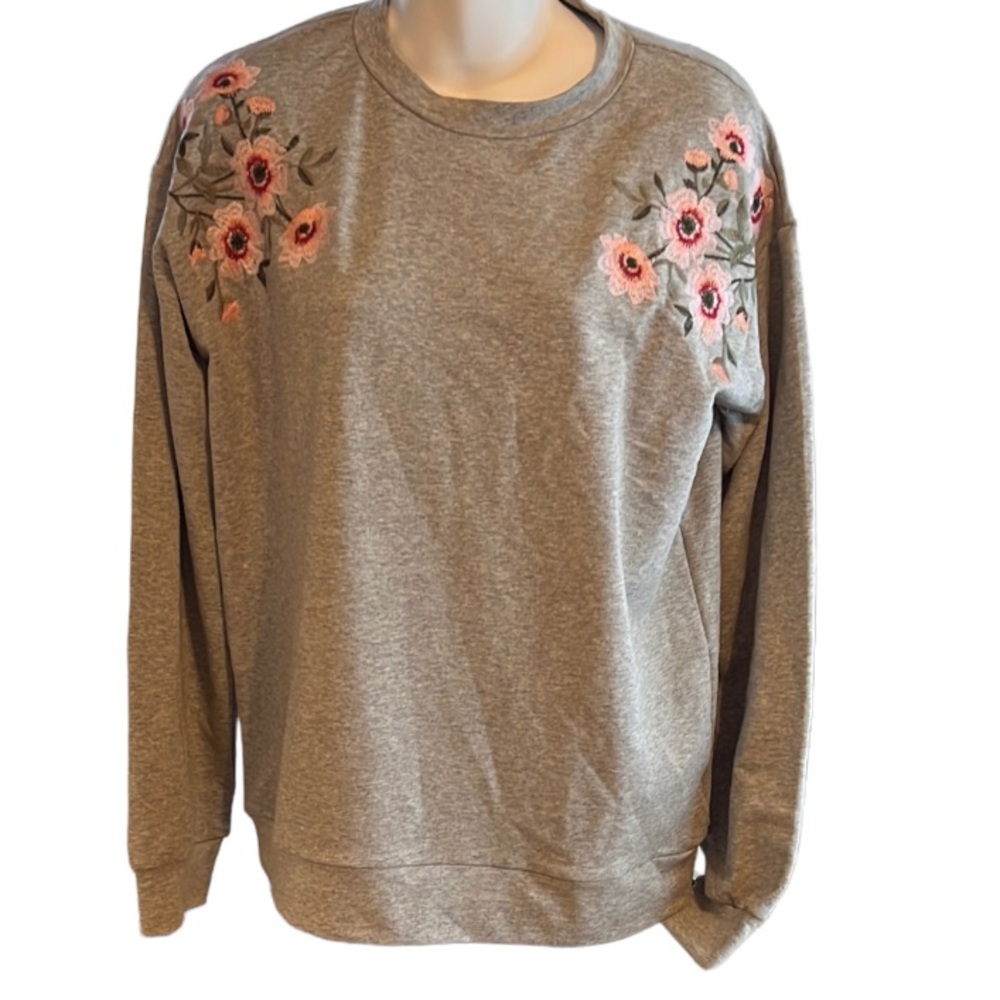Brickyard Buffalo Embroidered Sweater size “M” - Picture 3 of 6